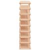 Wine Rack for 72 Bottles 90.5x23x90.5 Cm Solid Pine Wood