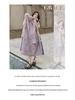 Women's Extra Long Faux Fur Lamb Wool Coat - Winter 2024 Style (2166)