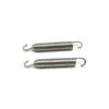 ZS Racing 2/6/10pcs Motorcycle Exhaust System Springs Fully Rotatable Stainless Steel Springs For Exhaust Middle Pipe
