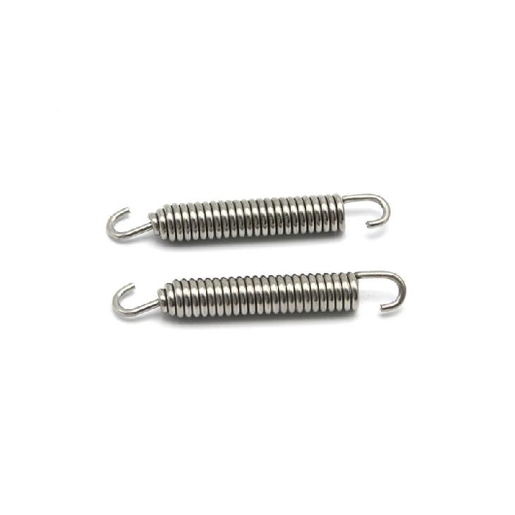 ZS Racing 2/6/10pcs Motorcycle Exhaust System Springs Fully Rotatable Stainless Steel Springs For Exhaust Middle Pipe