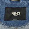 FENDI Excellent condition, genuine domestic FW1225 AN4W cut-off denim Jacket 46 blueUsed