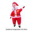Cosplay Mascot Christmas Inflatable Costume Party Costumes Santa Claus Snowman Tree Dress Up Props Clothes