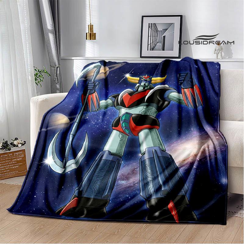 UFO ROBO GRENDIZER GOLDORAK blanket Picnic blanket Warm blankets Outdoor Blanket Home bedlinings blankets for beds Birthday Gift