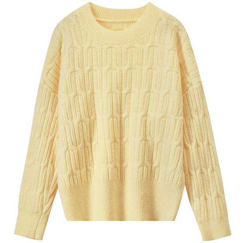 

Women s Relaxed Fit Knit Sweater One Size