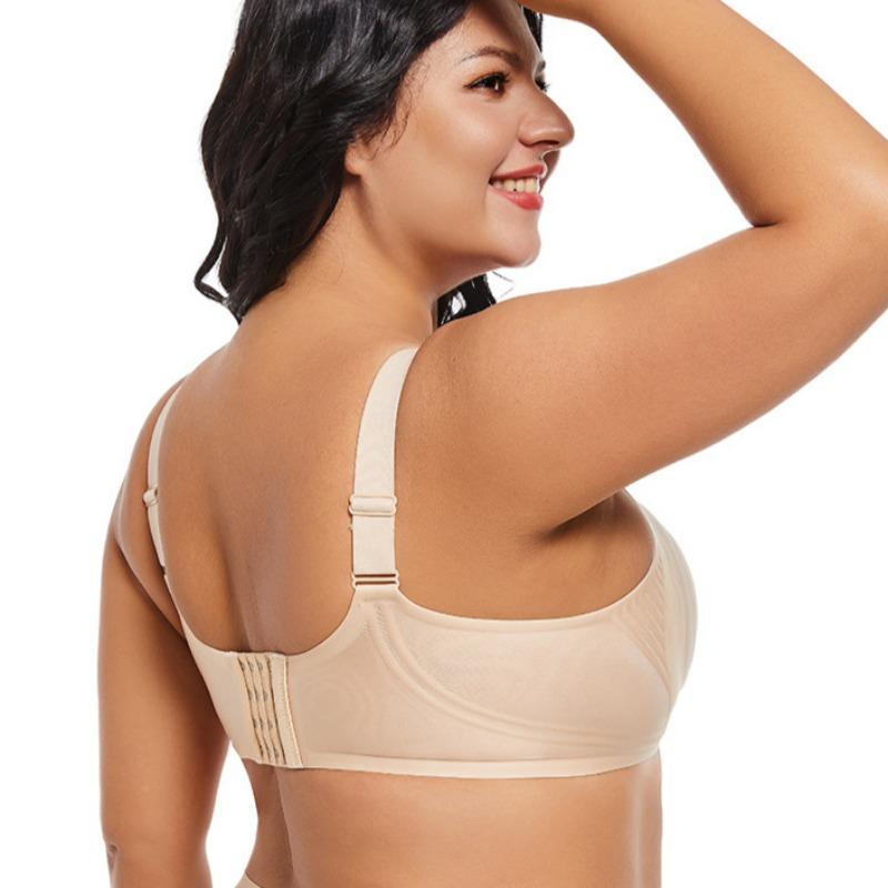Ultratenké bezešvé spodní prádlo s králičími oušky pro ženy s velkými prsy, malými prsy a maskovací podprsenka proti povislým prsům
