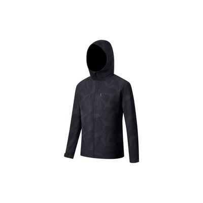 SAUCONY Sports Lifestyle Serie Hætte Løstsiddende Lynlåsdesign Raglan Langærmet Jakke Herre Jakke Sort Grå SC2249016A-PR112