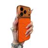 Rhinestone Heart Leather Texture Drop-Proof Phone Case for iPhone 15Pro, 16Pro, 17Pro