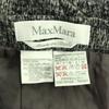 Max Mara Made In Italy Wool Blend Skirt Suit Setup 38 Gray Lined Back Zip Women Used