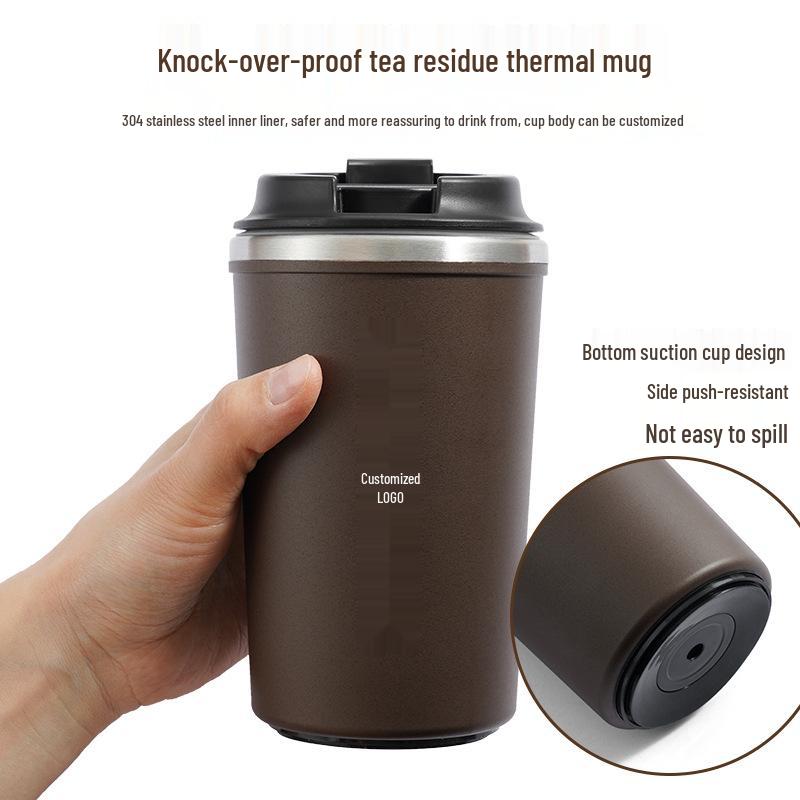 Eco-friendly Bamboo Notebook & Anti-spill Coffee Cup Gift Set