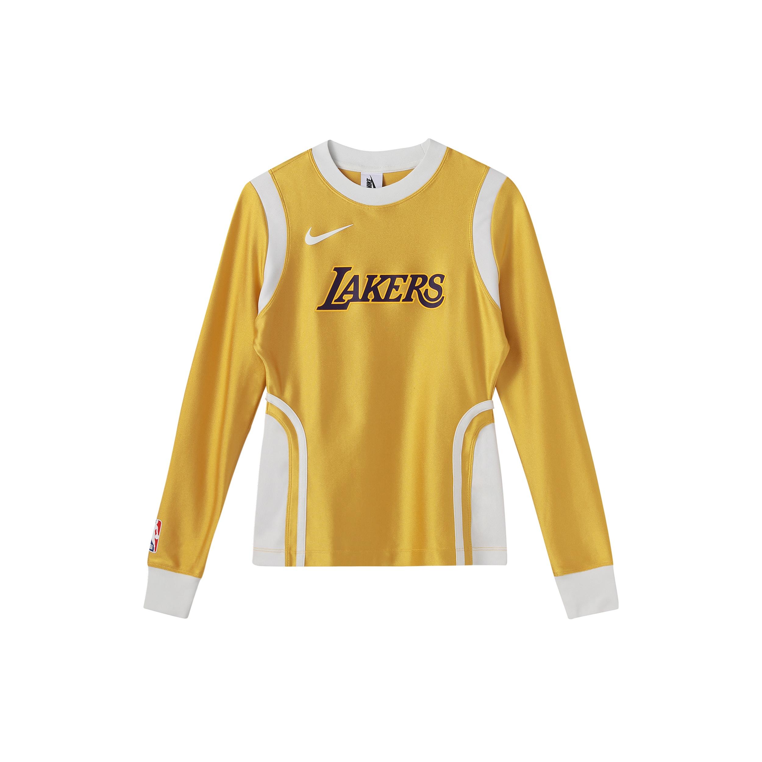 (WMNS) Nike x AMBUSH NBA Lakers Top Mineral Gold Women s DB9568-723 M