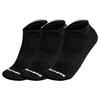Skechers 3pk Unisex Terry Qtr Crew, Unisex Black Socks