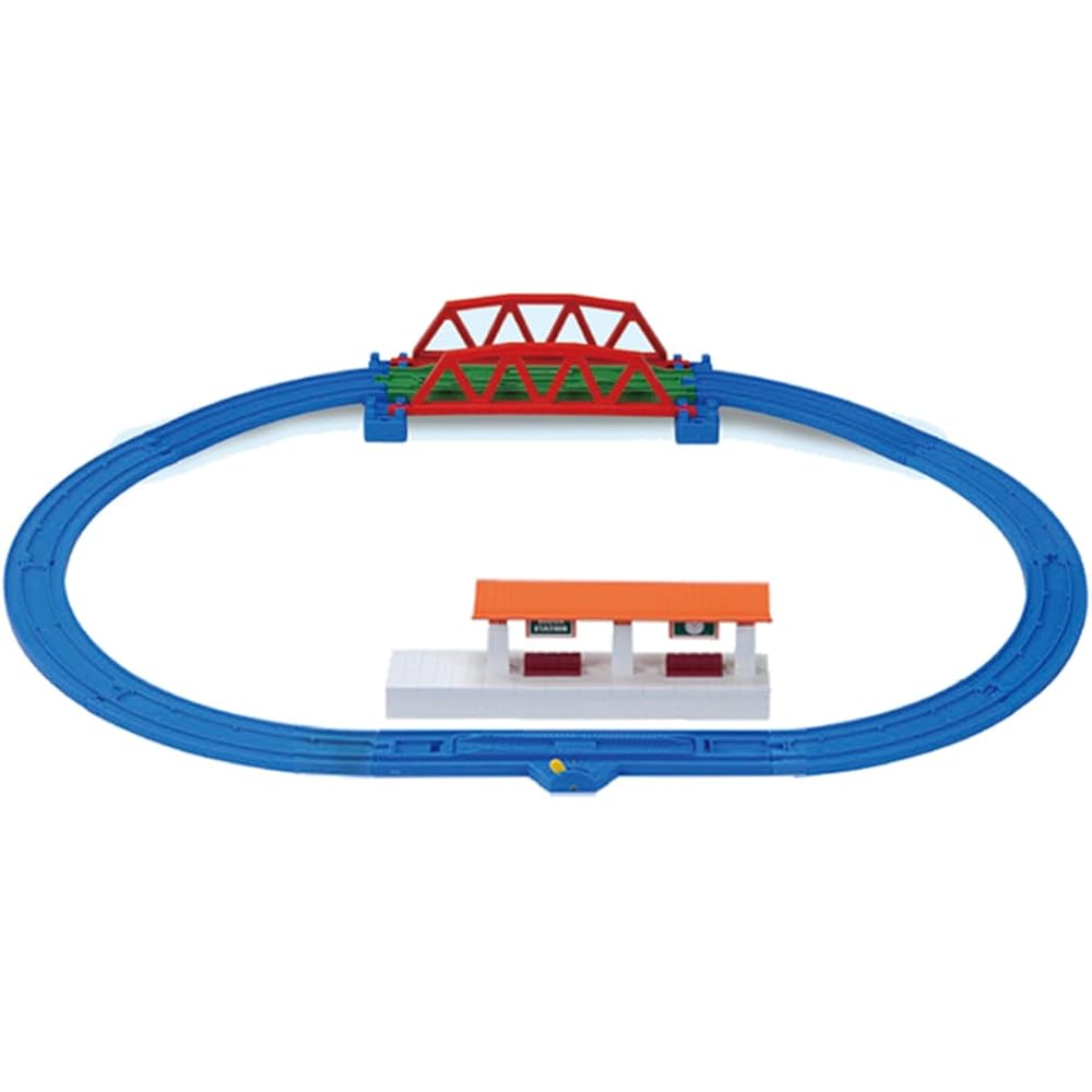 Takara Tomy Plarail Thomas Gogo Thomas Basic Track Set Toy for Ages 3 and Up