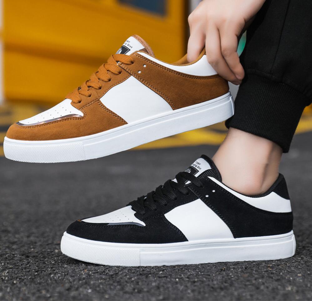Fashion 2024 Trendy Mixed Colors Men Sneakers Autumn Student Men Skateboard Shoes Punk Street Casual Shoe Tenis Shoe Zapatillas Hombre