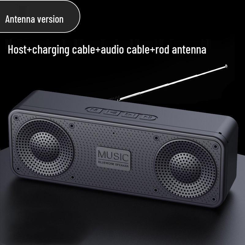 Portable Wireless Mini Bluetooth Speaker with Radio