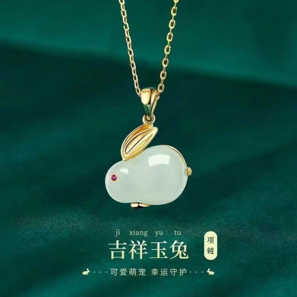 Imitation Hetian Yutu Fu Brand Bracelet Women's Design High-value Bracelet Girlfriend Gift