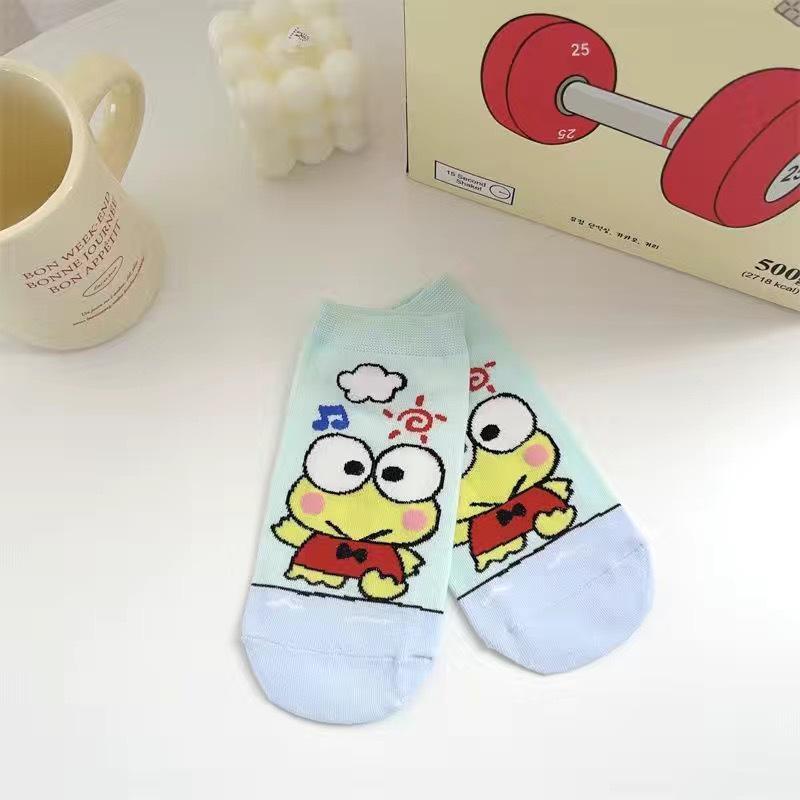 Cinnamoroll Anime Women's Summer Socks - Breathable, Cute, Invisible Style