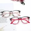 Fashionable Reading Glasses Men Women HD Lens Round Frames Presbyopic Eyeglasses +1.0 To +4.0 Ultralight Eyewear Reading Glasses