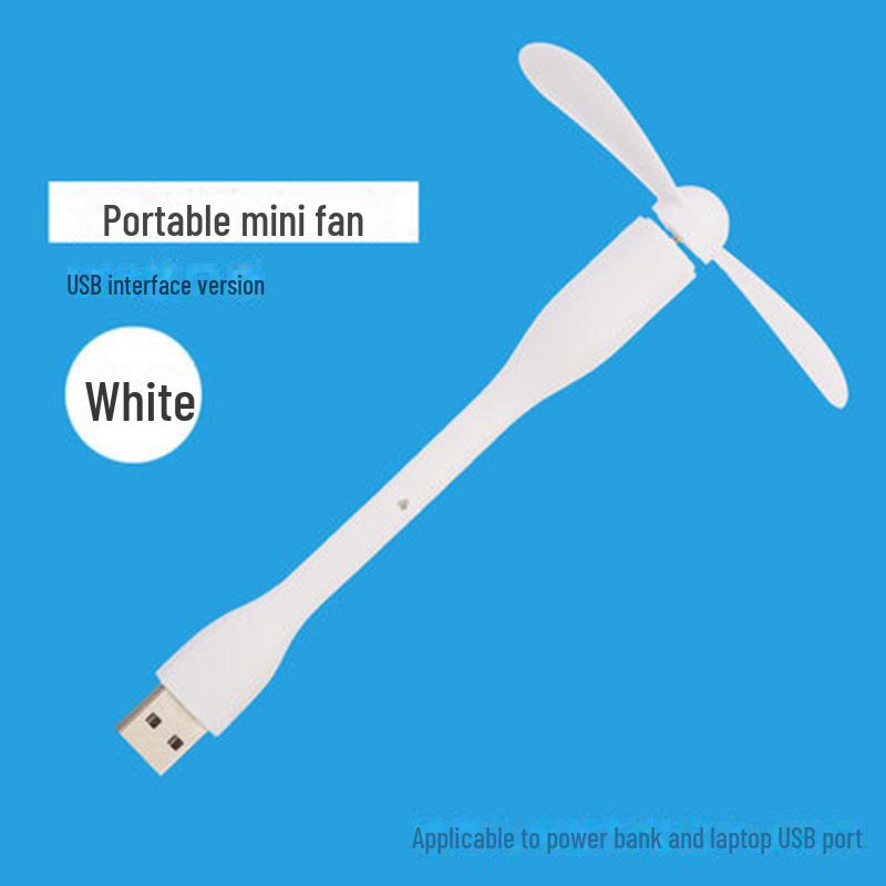 USB Mini Fan for Apple & Android Phones, Student & Office Use, Type-C Compatible