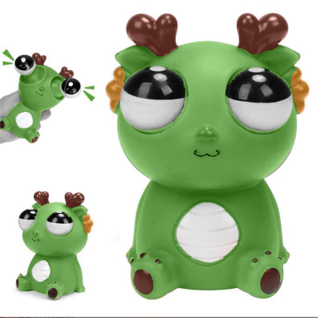Eye Popping Out Stress Relief Cute Dragon Toy4ml