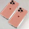 Phone Case for Xiaomi 15T Pro 14T Pro 13T 12T 14 11 Lite 4G 5G Poco F7 X7 F6 X6 X5 F5 Pro Cute Heart Stripe Clear Soft TPU Cover