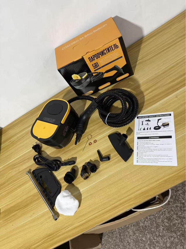 European Standard 220V High-Temp, High-Pressure Steam Cleaner