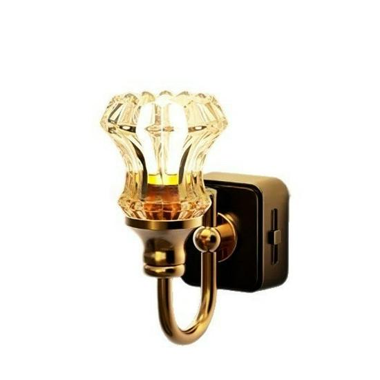 

Creative Plug-In Night Light: Fun European-Style Bedside Lamp