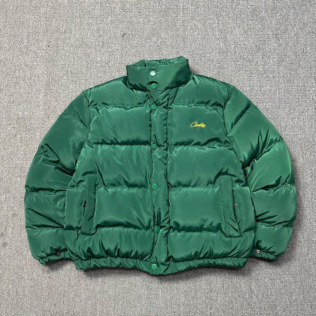 Korrigiert: Corteiz Alcatraz Hip Hop Kapuzenjacke aus Baumwolle mit gesticktem Schriftzug - Trendiger Amerikanischer Stil Mantel