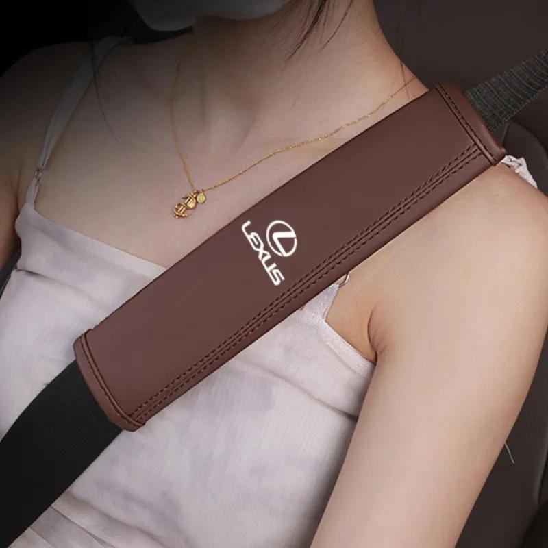 Car Seat Shoulder Belt Cover Protector Pad Auto Accessories For for Lexus ES300 RX330 RX300 GS300 IS250 IS200 CT200h IS300 NX RXFP0
