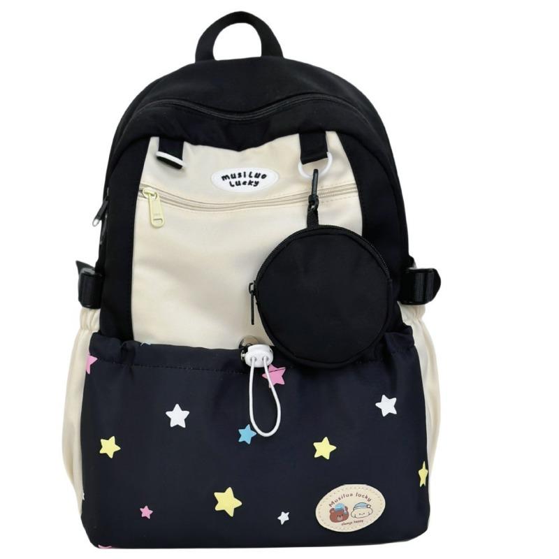 The New Schoolbag Is High-value, Fresh and Sweet, Candy-colored Backpack, Light and Large-capacity Mental Illness for Junior High School Students