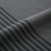 NITORI Duvet Cover Single Size PT70 Gray Stripe 150x210cm Lyocell Polyester Blend Comforter Cover
