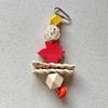 Bird Cage Toys for Parrots Wood Birds Swing Reliable Chewable Bite Bridge Parrot Toy Colorful Bird Chewing Toy Pet Supplies