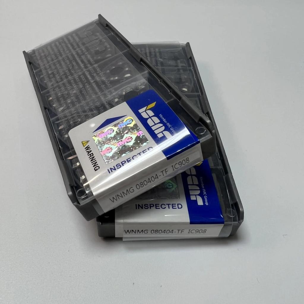 WNMG080404-TF IC908 Industrial indexable carbide inserts 10 Pcs