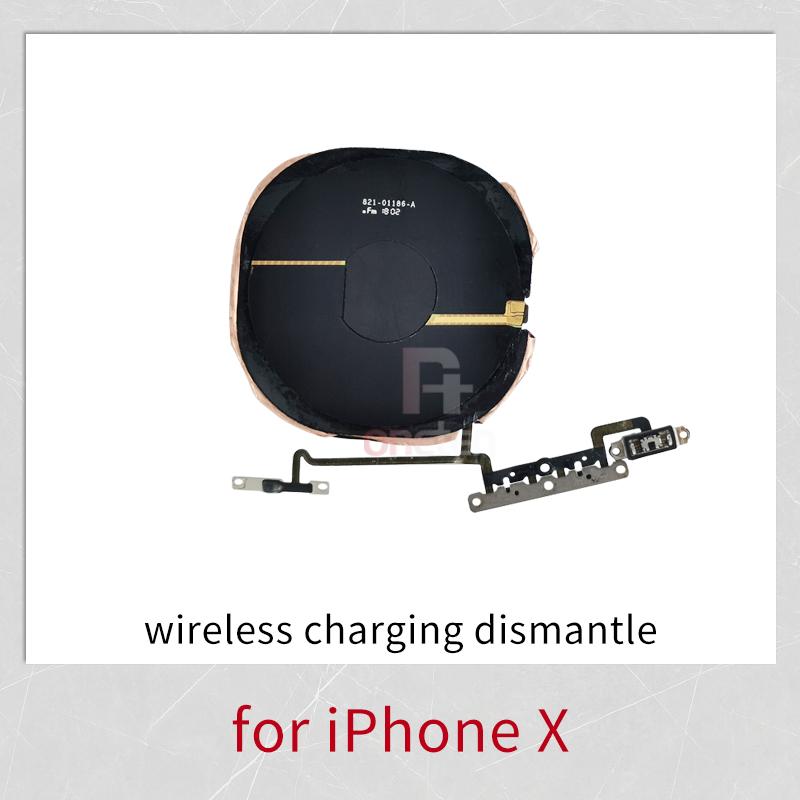 Key Volume Control Button Flex Cable For iPhone 6 6s X XS 11 14 15 Plus Pro MAX Volume Control Mute Buttons Phone Repair Parts