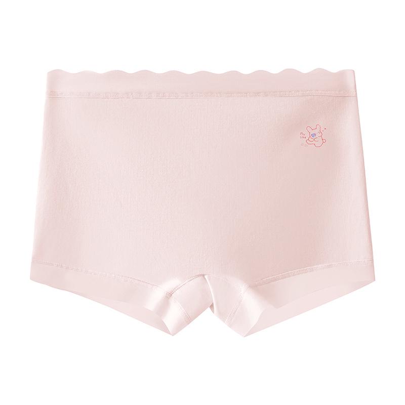 

Cotton Antibacterial Boxer Briefs for Developing Girls, Elementary to Middle School, All-Cotton Gusset, Four-Corner Shorts 2XL (140) [45-54 jin]