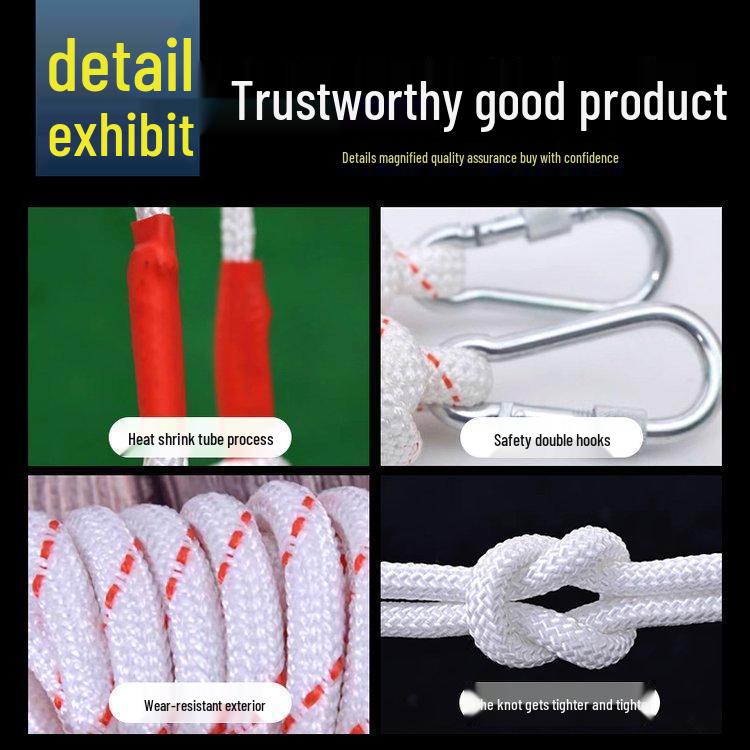 Emergency High-Altitude Fire Escape Steel Rope