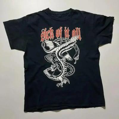 Habe den ganzen Hardcore-Rock-Mist satt Unisex Geschenk für Feiertage T-Shirt SXL