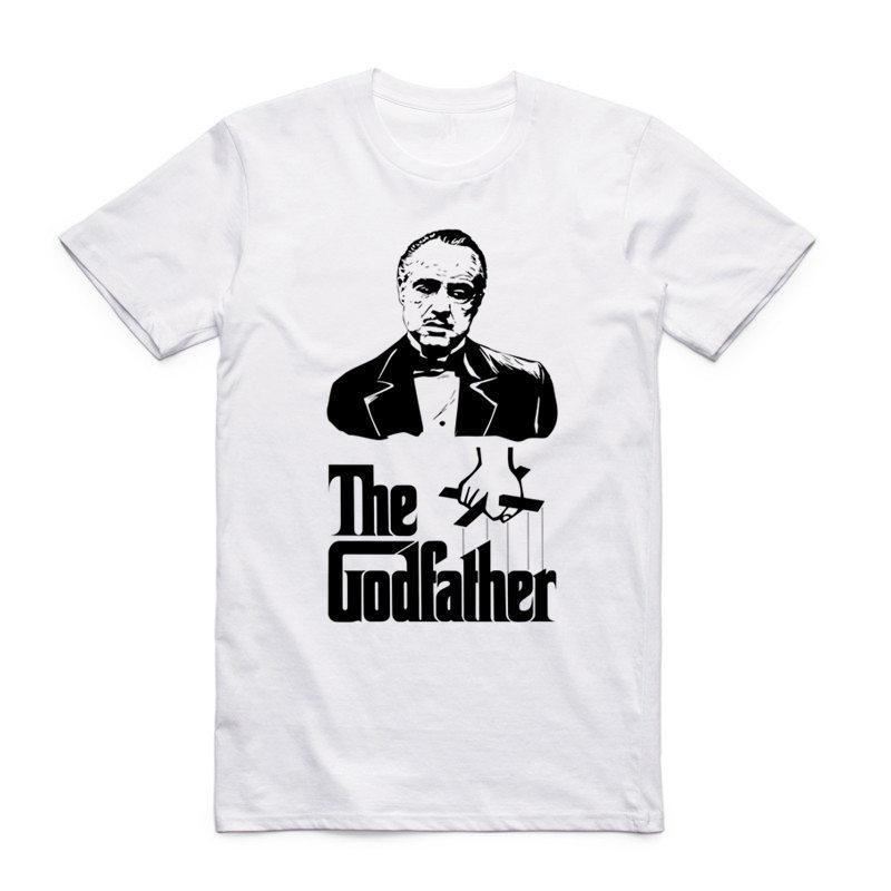 2019 Men Print Famous Movie The Godfather Classic T Shirt O-Neck Short Sleeve Summer Casual T-shirt Camisetas Hombre HCP922