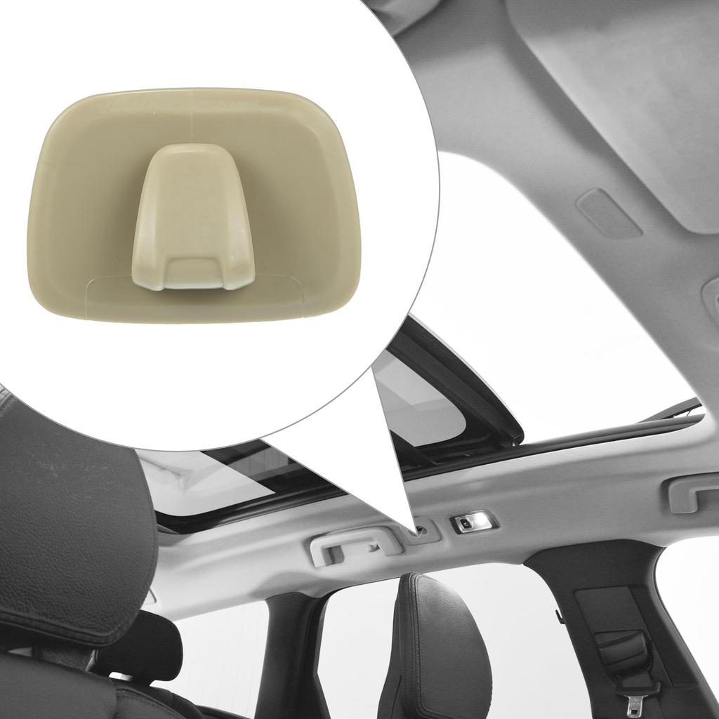 X AUTOHAUX Roof Hook Roof Insert Hook Hanger ABS Cover Trim for Volvo S90
