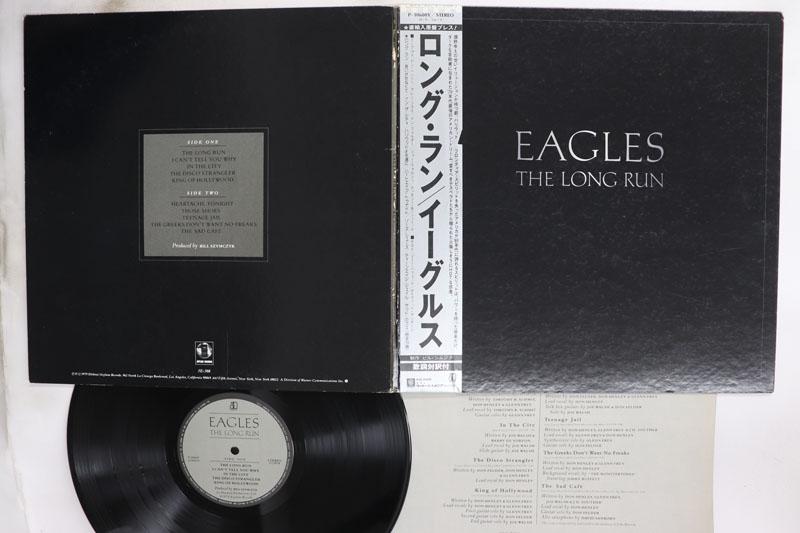 

LP Record EAGLES Long Run P10600Y ASYLUM 1979 Japan Obi Rock Used