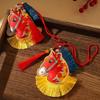 Tassel Pony Embroidered Pendant Spring Festival Car Hanging Ornaments  National Wind Style