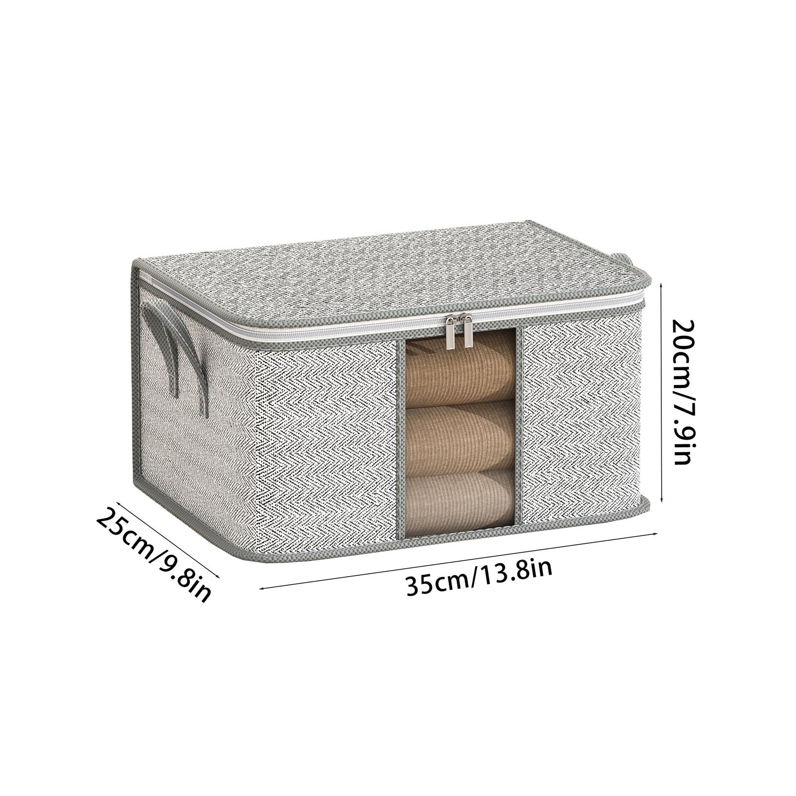 

Большая вместимость нетканых одеял для одежды, складной контейнер для хранения одеял, аккуратный шкаф для спальни