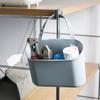 Storage Basket with Hanging Strap for Dormitory Bedside Organize