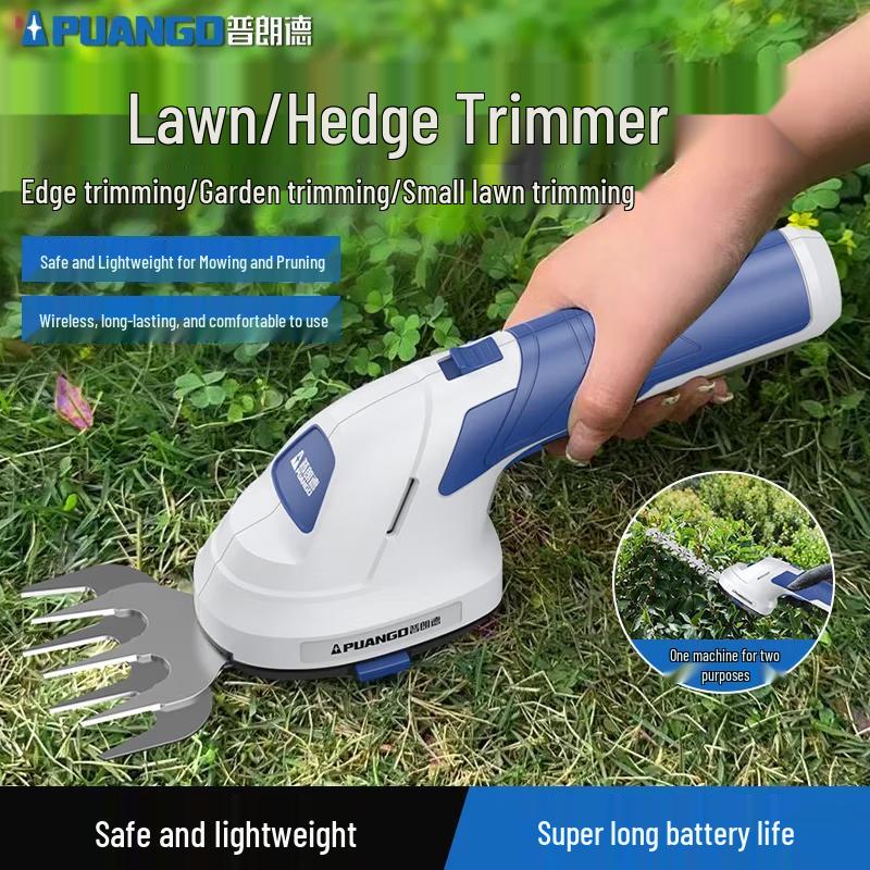 

PUANGD Cordless 2-in-1 Lawn & Hedge Trimmer CN plug (adapter included)