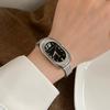 Fashion Oval Women's Watch Simple Stainless Steel Mesh Strap Waterproof Ladies' Watch Luxury Gold Watch for Women