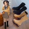 Girls Knee High Boots Princess Kids High Boots Kids High Kids Shoes Kids Leather Shoes