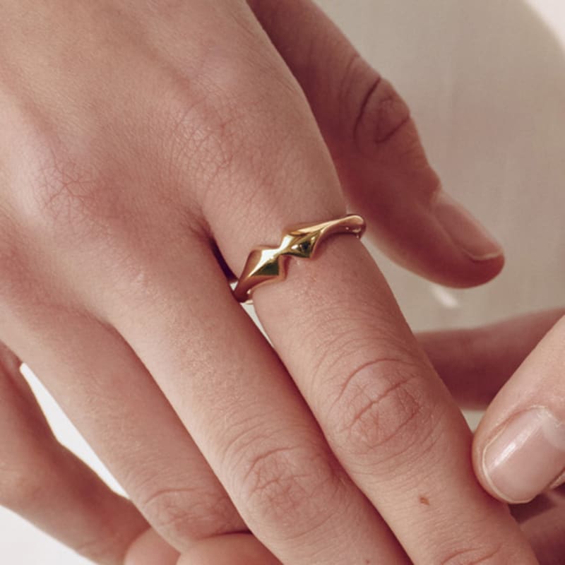 YUSOWA DUNE PETIT RING (2COLOR)