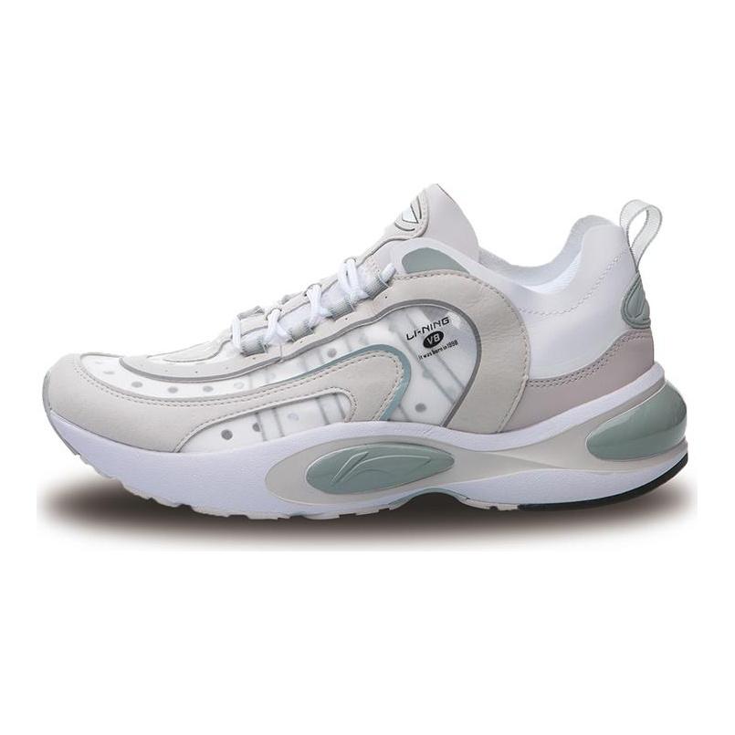 Li Ning V8 Comfortable Synthetic Leather Slip Resistant, Abrasion Resistant, Lightweight Low top Running Shoes Men's ARHP093-11