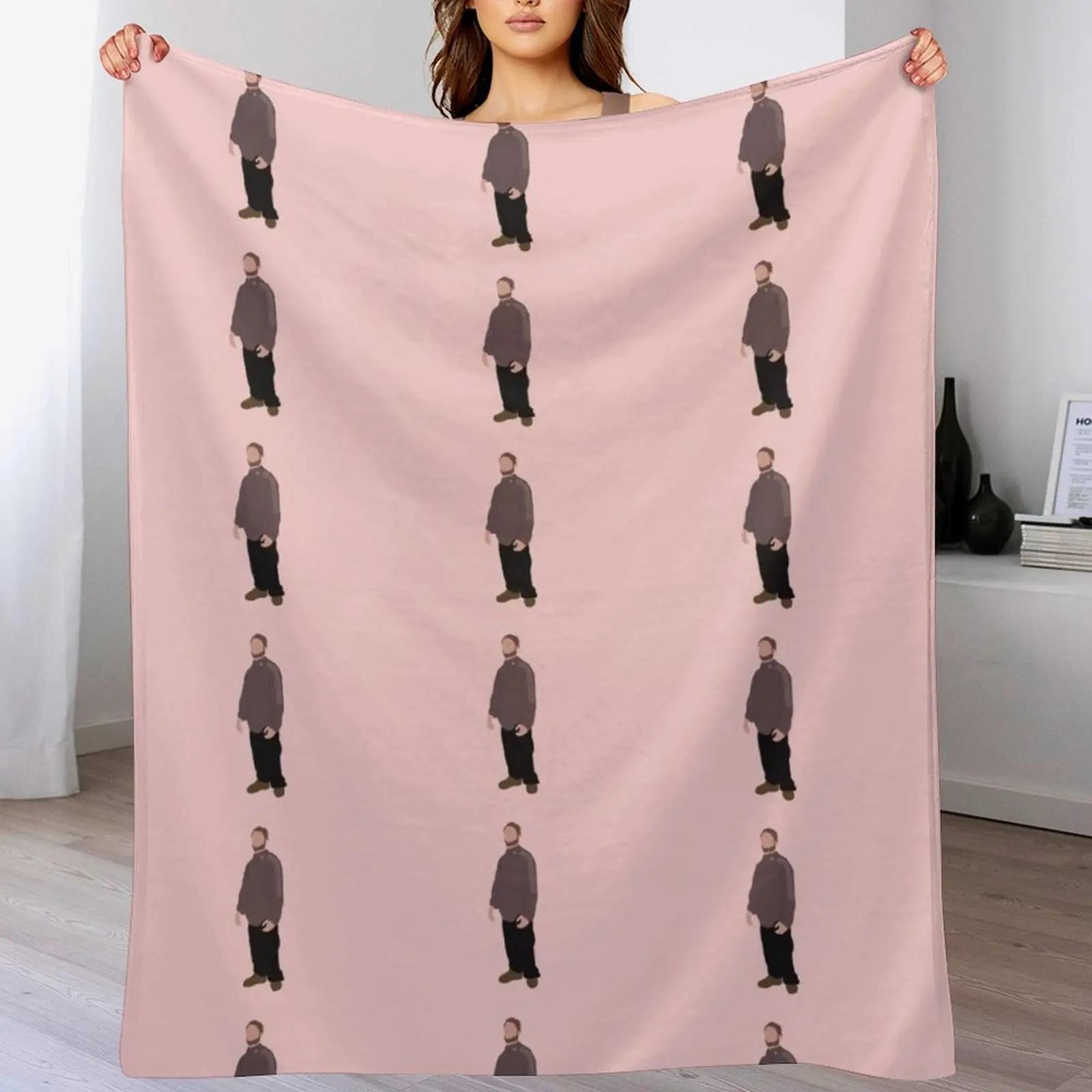 

robert Throw Blanket Cozy Warm Blanket for Bed Room Decor 102x76cm(40x30in)