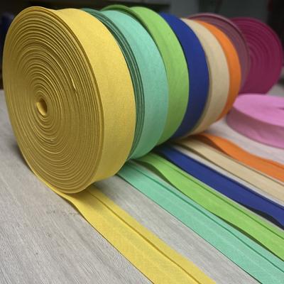 Hurtowa Bawełniana Taśma Bias 25 mm x 30 jardów - Duża Rolka do Wykończeń i Dekoracji Odzieży/Kołder/Poszewek na Poduszki/Obrusów