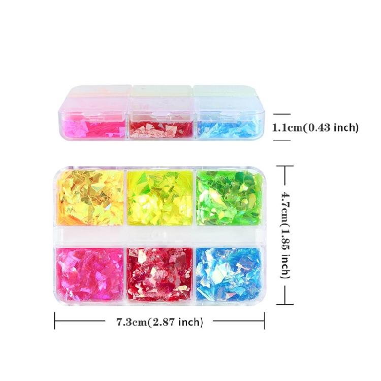 Resin Filling Sequins Jewelry Epoxy Craft DIY Resin Mold Manicure Decorations